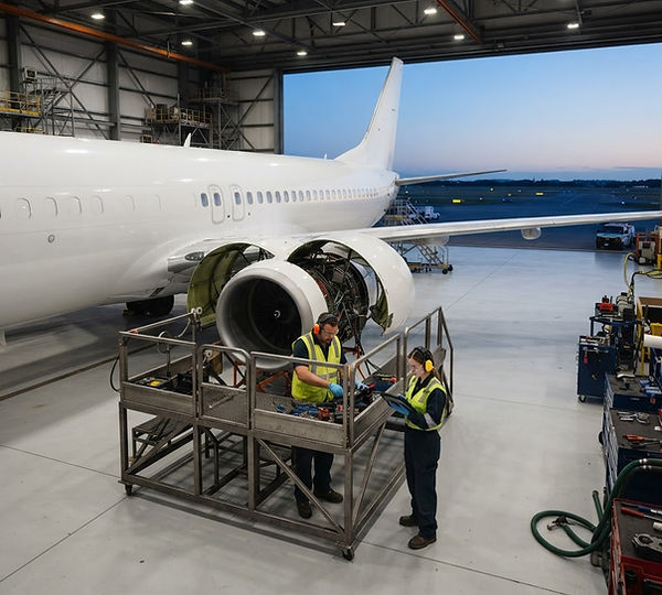 Representative illustration: A major airline facing maintenance delays and inconsistent hangar execution needed to lift dispatch reliability in a complex labor environment.