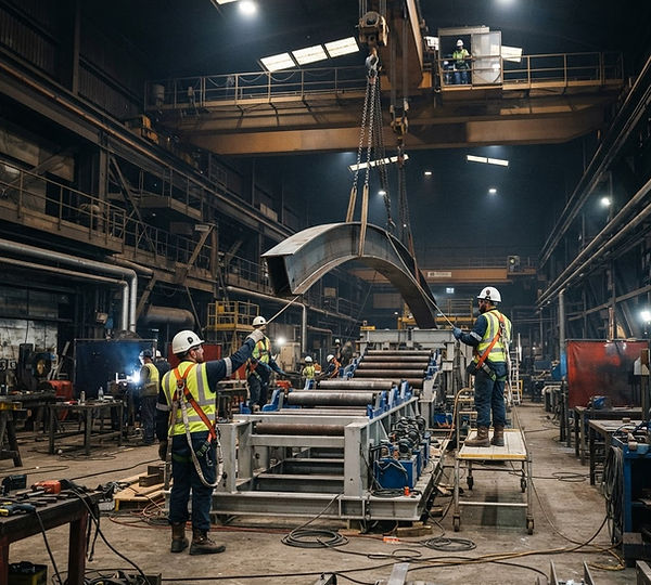 Representative illustration: A global rolled-aluminum producer had under 100 days to prepare a $400M mill upgrade for installation during its maintenance shutdown.