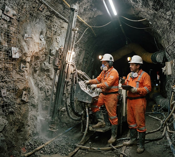 Representative illustration: A Mexican miner with four silver and gold mines needed its switch to long-hole drilling to deliver.