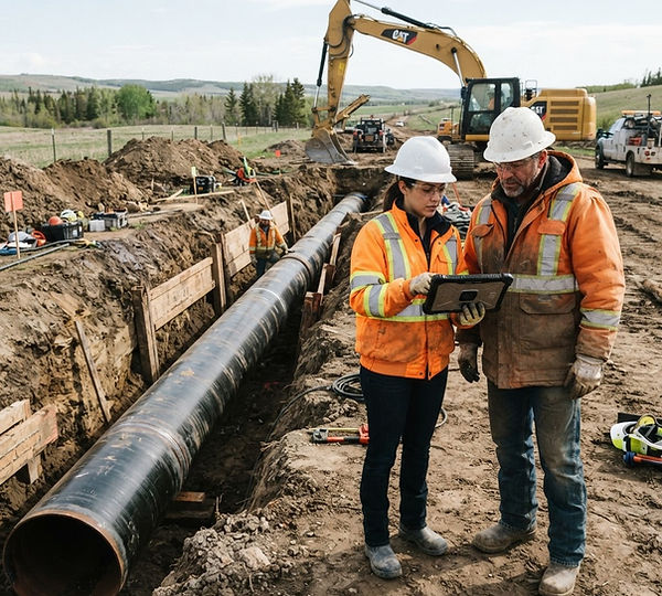 Representative illustration: A gas distribution company needed to standardize project management and control construction costs on pipeline integrity work.