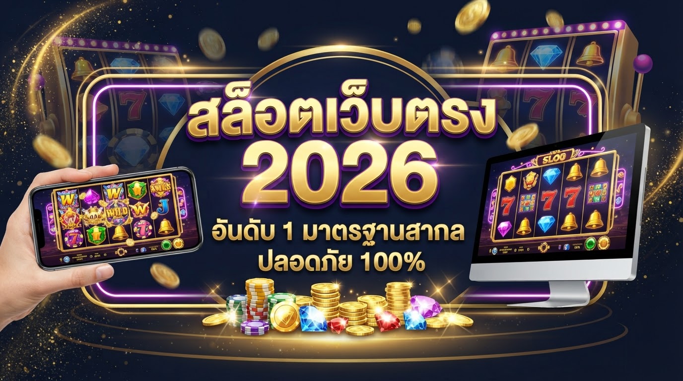 สล็อตเว็บตรง ทางเลือกที่ดีที่สุด 2026