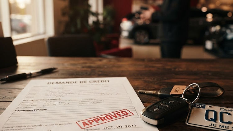 Financement auto avec mauvais crédit : le guide pratique au Québec