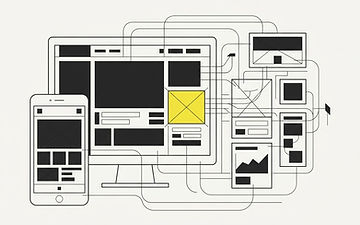Ilustración del servicio de Desarrollo de aplicaciones