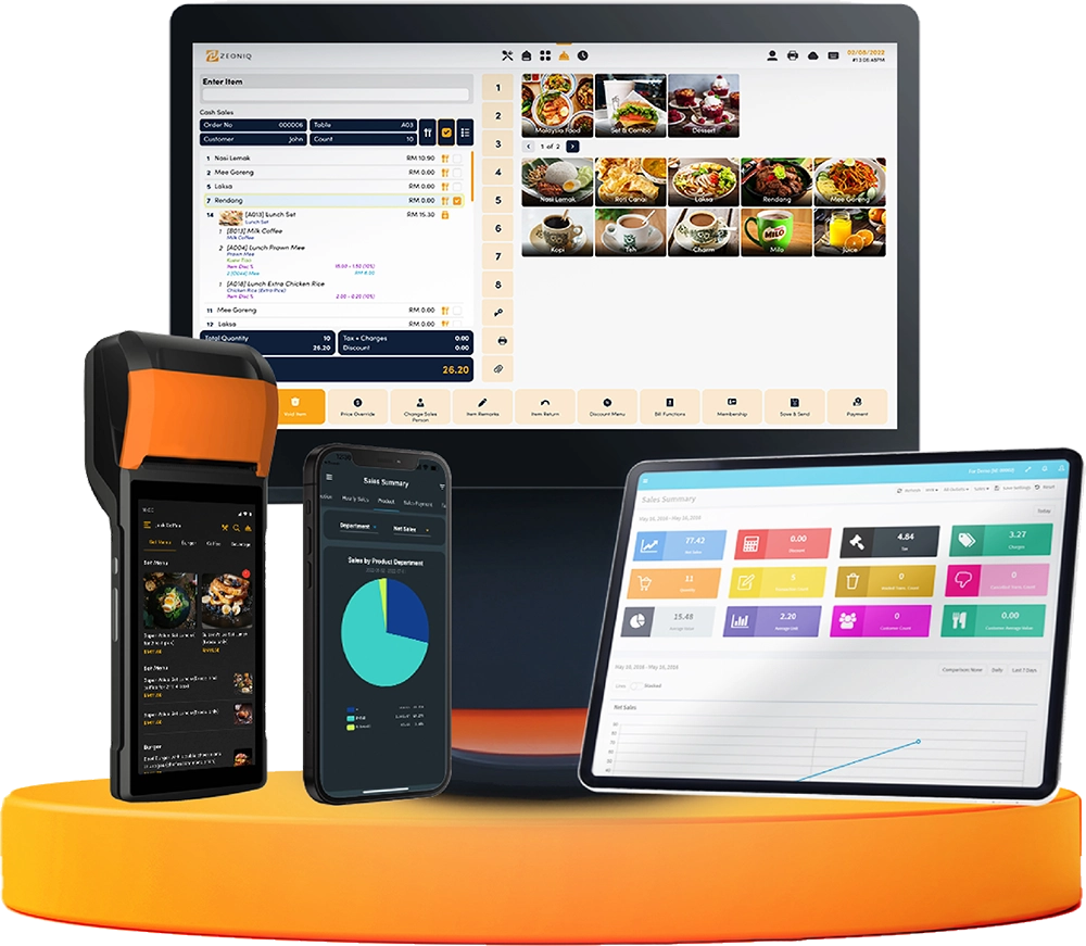 KK POS terminal hardware