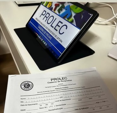 Provas de avaliação dos processos de leitura