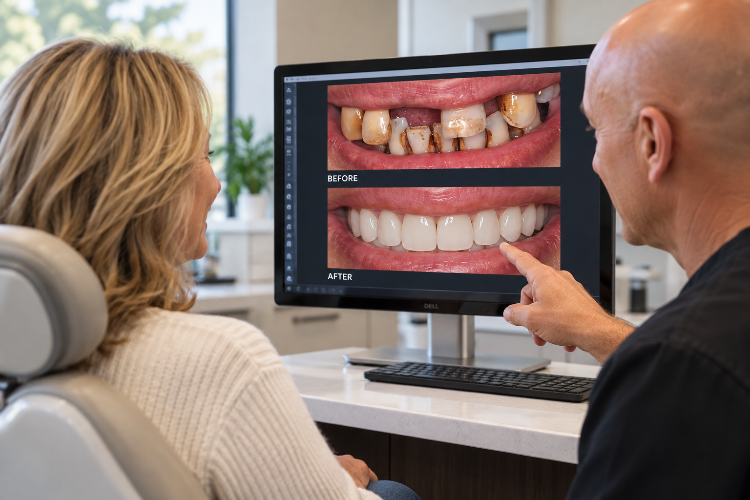 Get Your Best Full Mouth Restoration with Dental Implants at Cosmetic Dental Associates of Burke