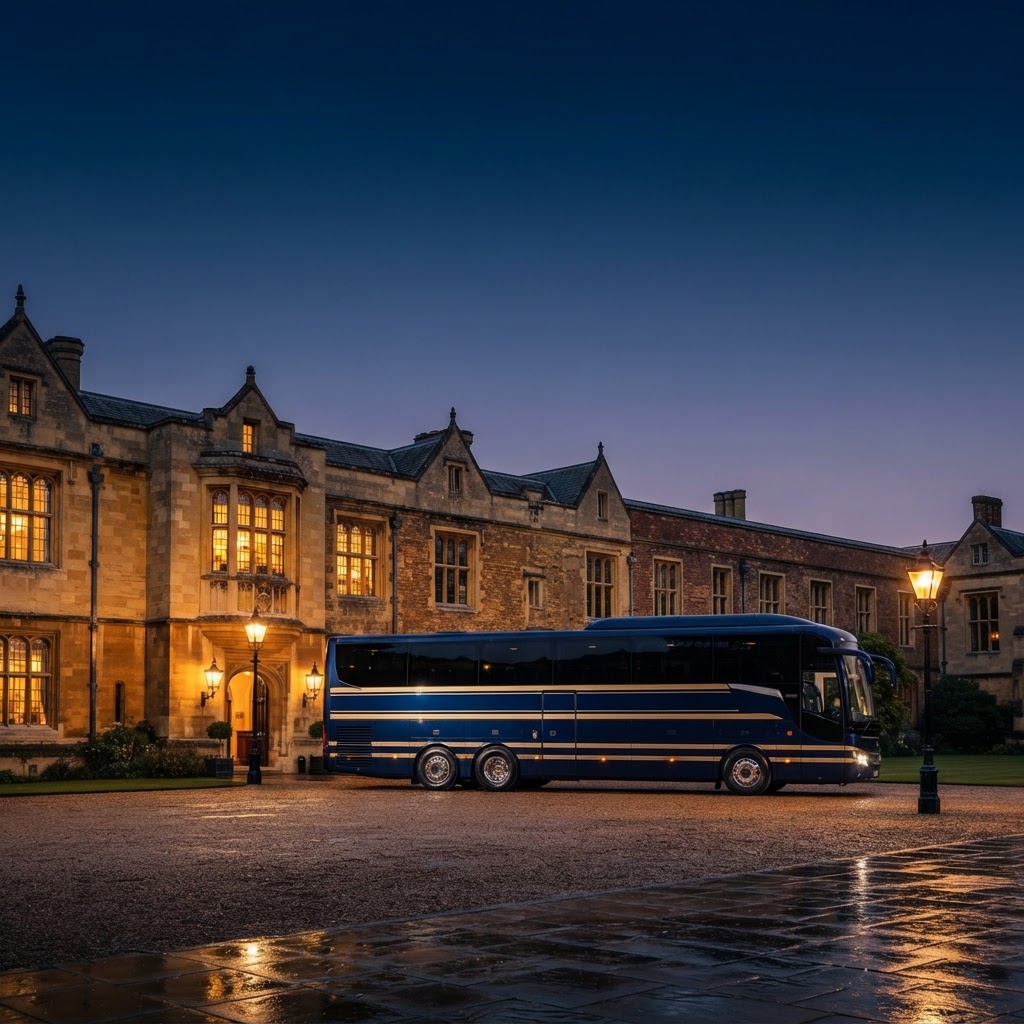 Coach on the road