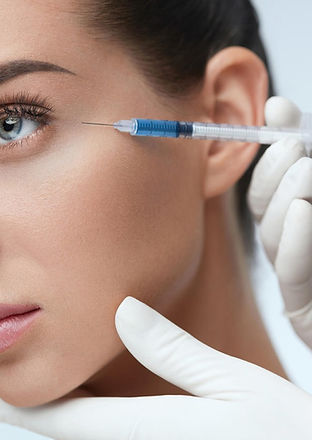 Tratamiento de medicina estética con inyectables
