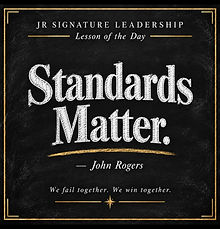Lesson of the Day — Standards Matter, by John Rogers