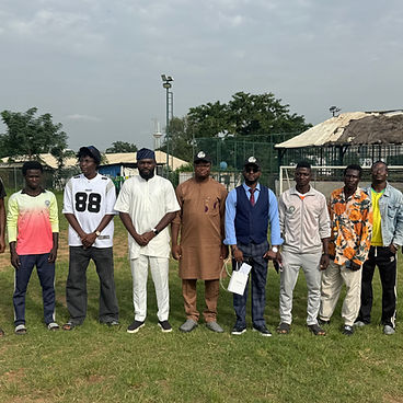 Campaign team on the field