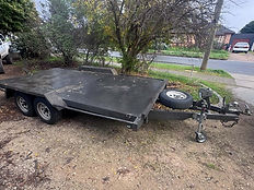 14×6 Flat Car Trailer #4 — Car Trailers hire Adelaide