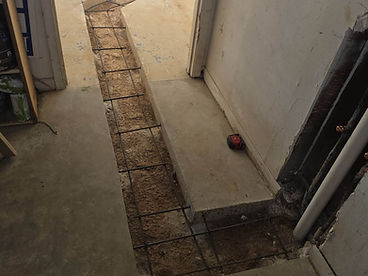 Interior Footing Trench