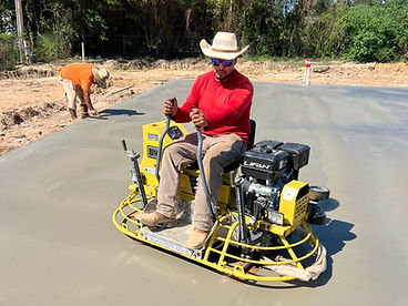 Power Trowel Finishing