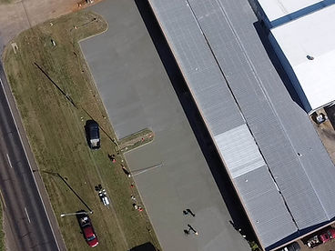 Finished Commercial Pad (Aerial)