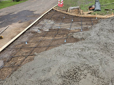 Fresh Pour & Reinforcement