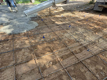 Metal Building Foundation Pour