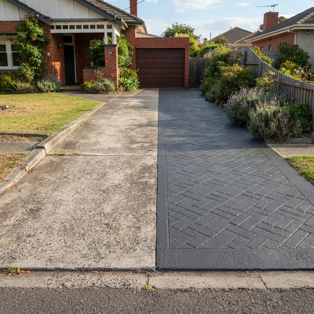driveway resurfacing in Brighton VIC