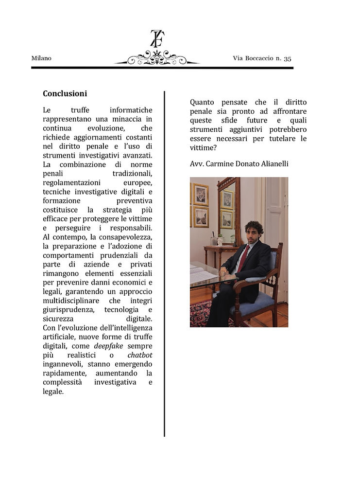 Truffe informatiche e frodi online: evoluzione del diritto penale e strumenti di contrasto - pagina 5