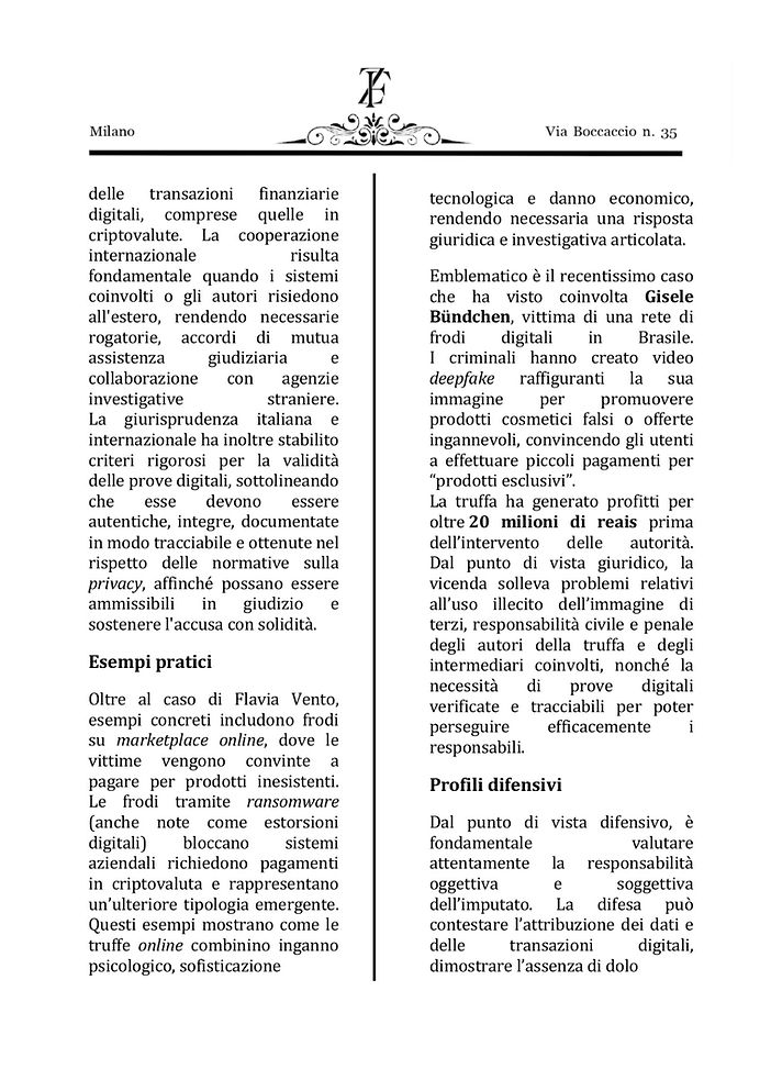 Truffe informatiche e frodi online: evoluzione del diritto penale e strumenti di contrasto - pagina 3