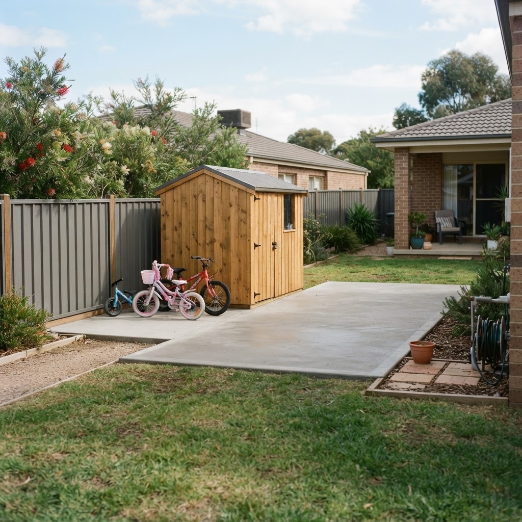 Concreters Hallam — Shed Slabs, Driveways & Light Industrial