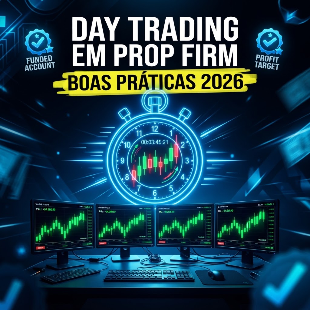 Day trading em prop firm: melhores práticas em 2026