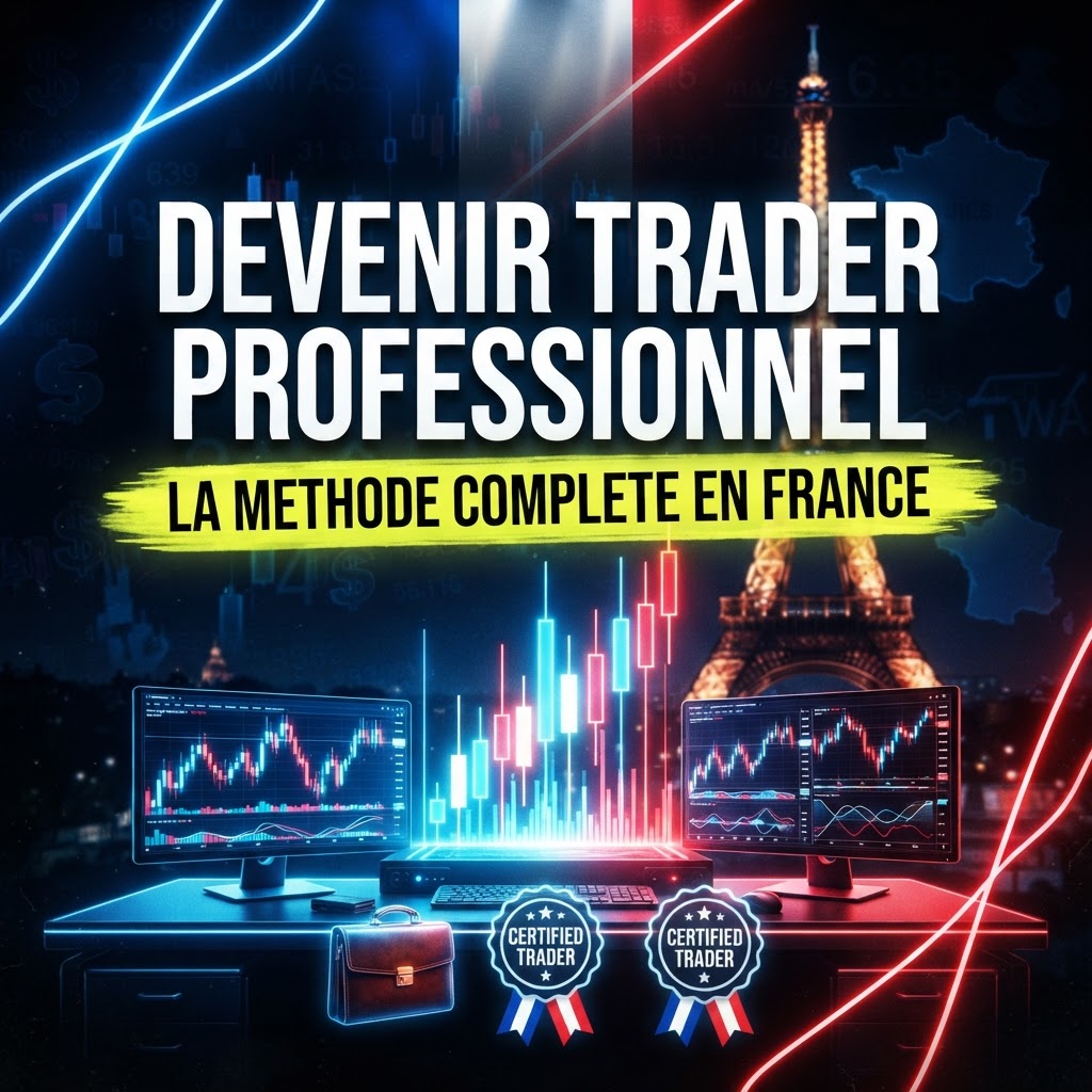 Convertirse en un trader profesional en Francia: el método completo para lograrlo con éxito.