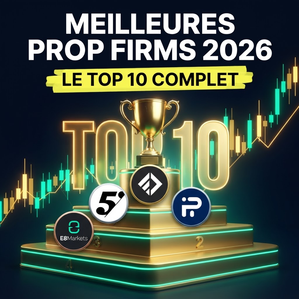 Meilleures prop firms en 2026 : le top 10 complet