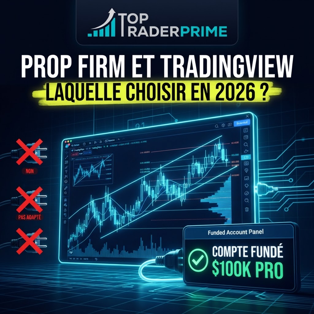 Prop firm et TradingView en 2026 : laquelle choisir ?