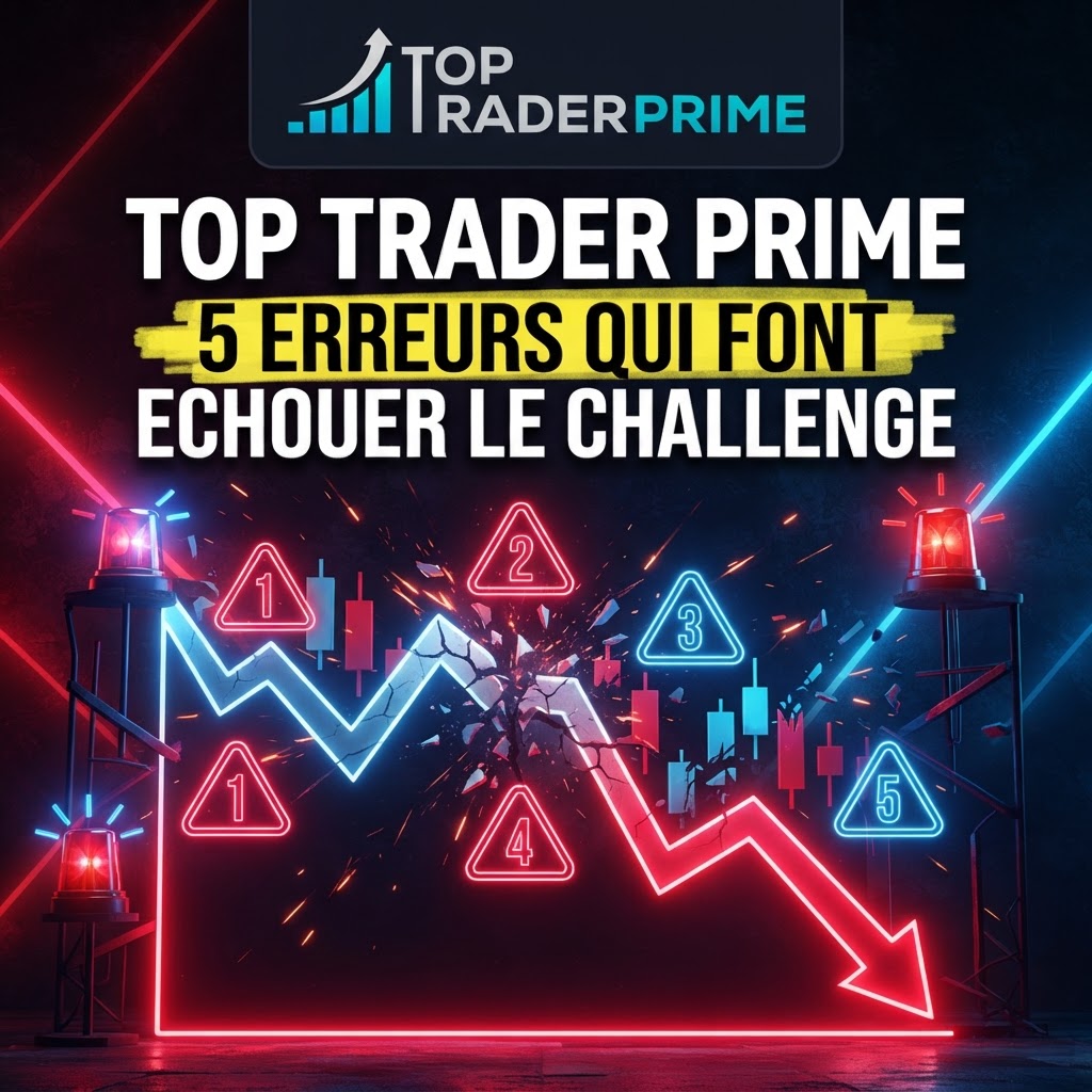 Top Trader Prime : 5 erreurs qui font échouer le challenge