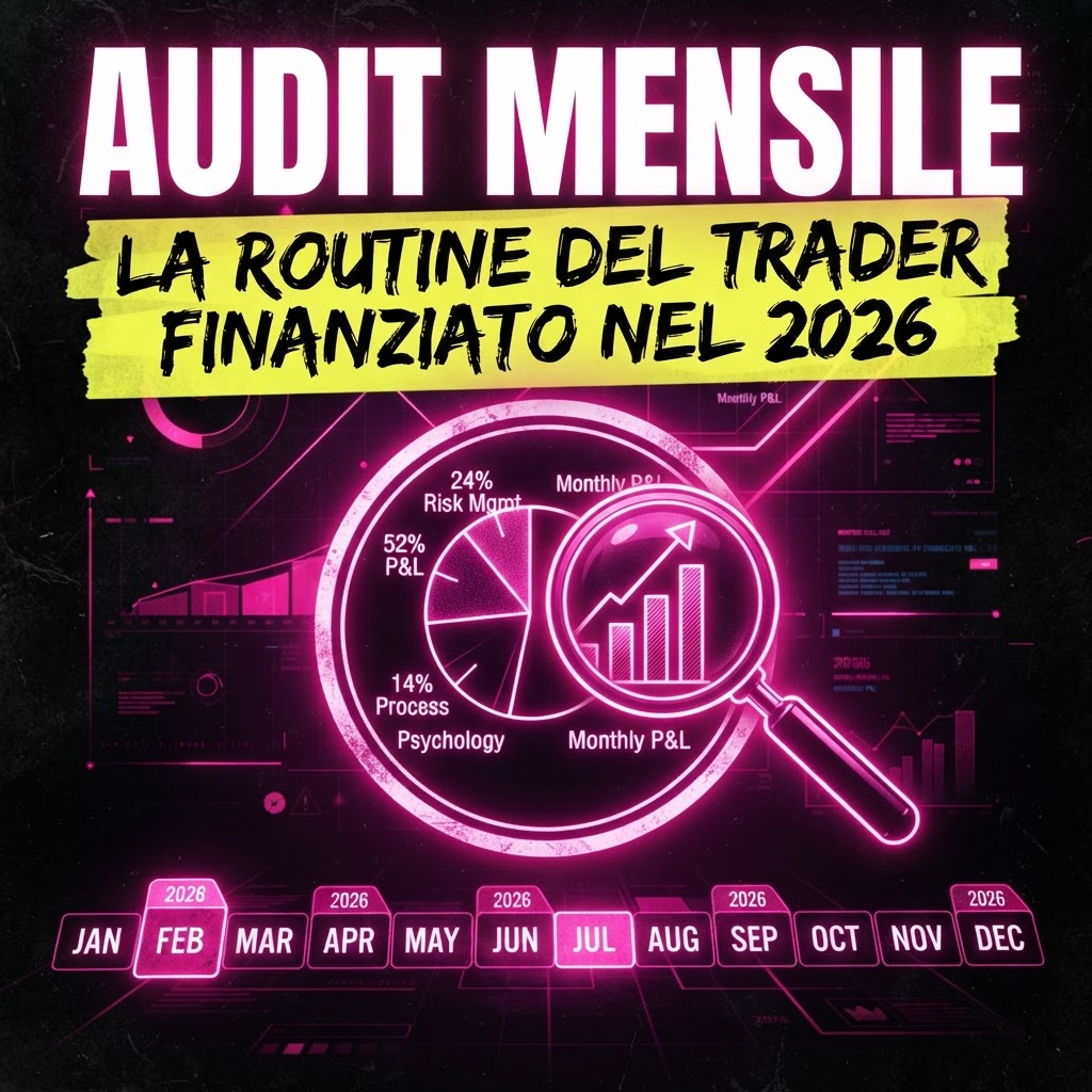 Audit mensile delle performance in prop firm: la routine del trader finanziato nel 2026