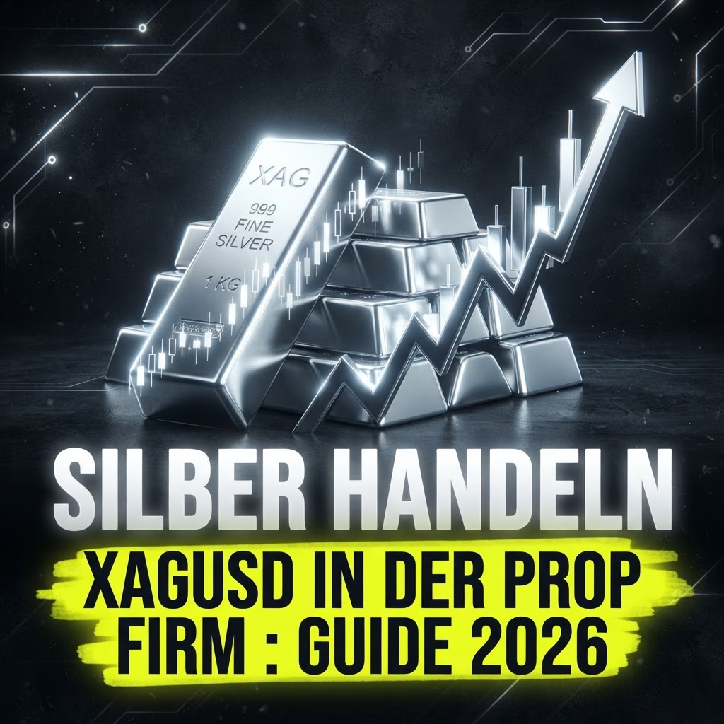 Silber-Trading in der Prop Firm: vollständiger XAG/USD-Leitfaden 2026