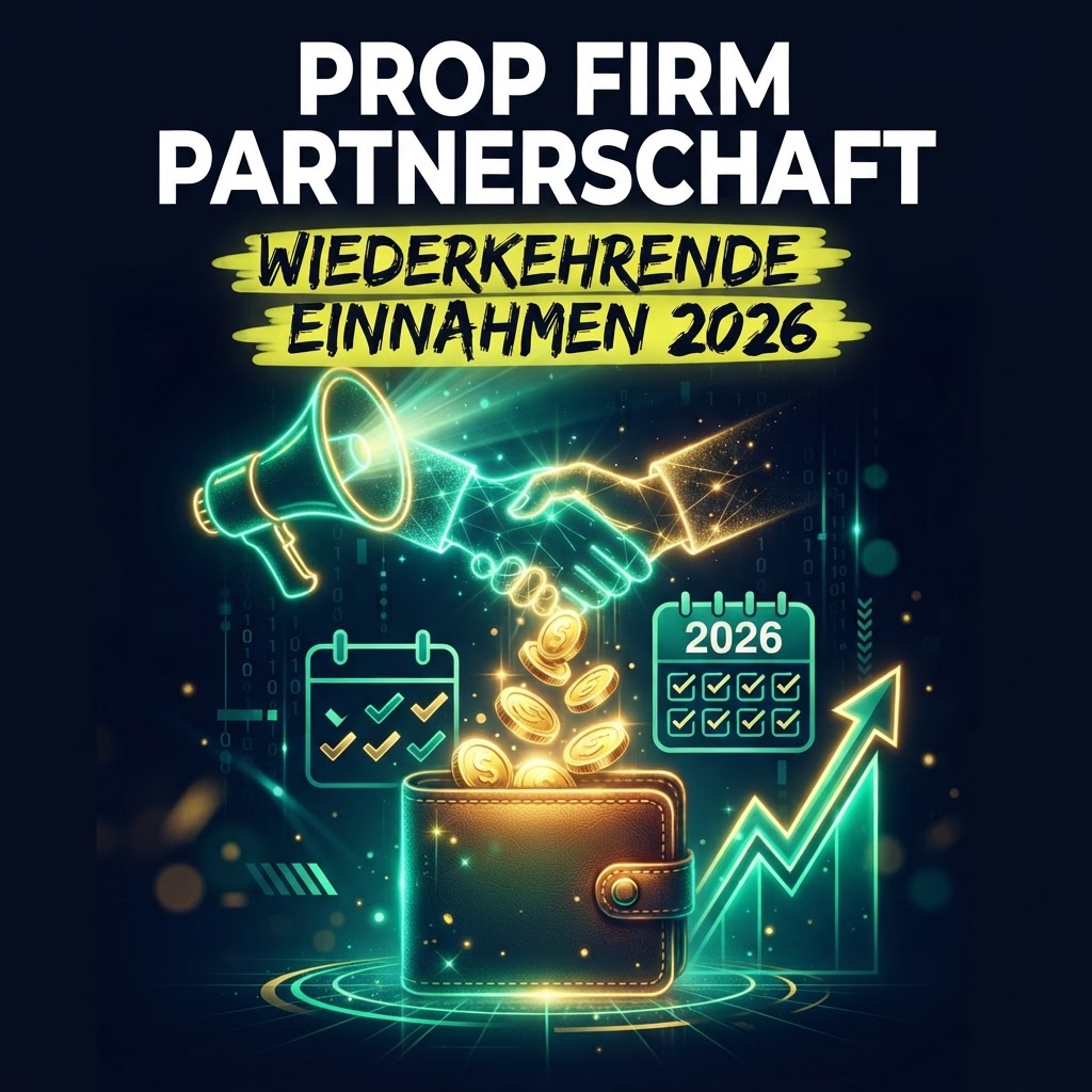 Prop Firm Partnerprogramm: Affiliate werden und wiederkehrende Einnahmen 2026 generieren