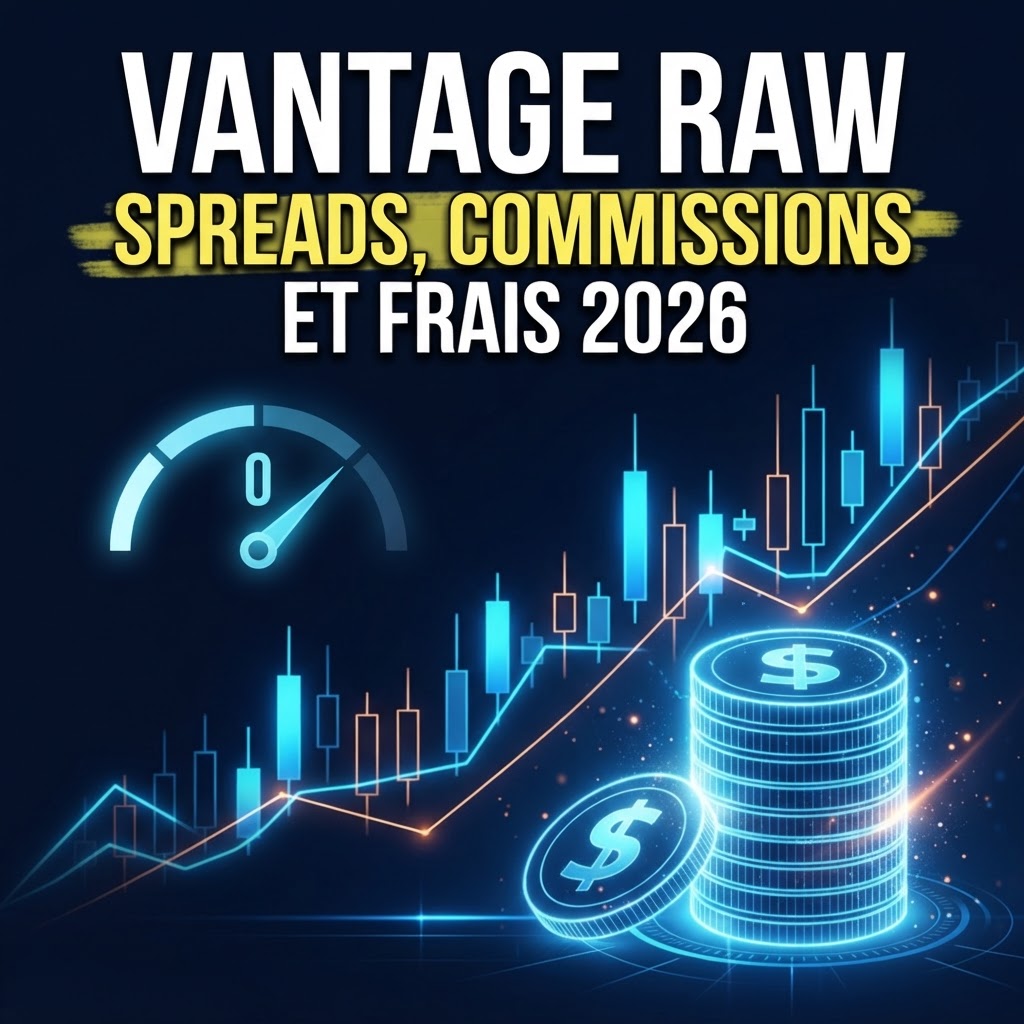 Compte RAW Vantage : spreads, commissions et frais en 2026