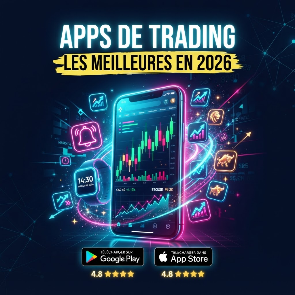 Meilleures applications de trading 2026 : le top 8 pour traders financés