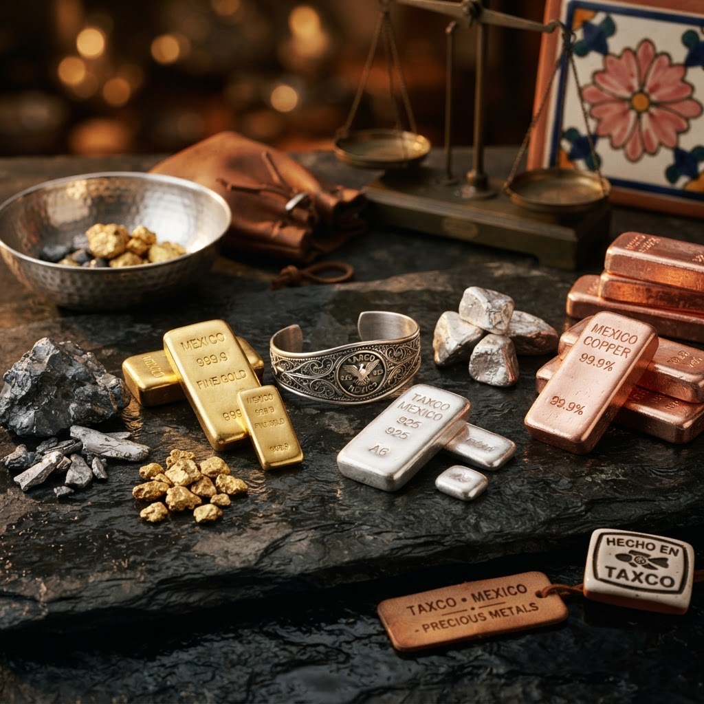 Oro, Plata y Cobre