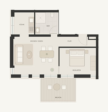 Grundriss Wohnung 7