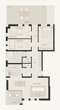 Grundriss Wohnung 3