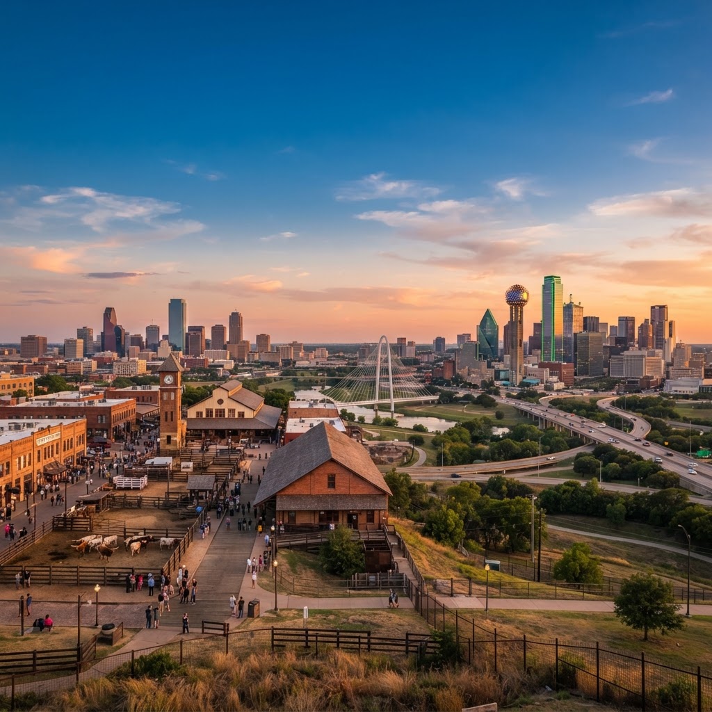 Dallas Fort Worth skyline