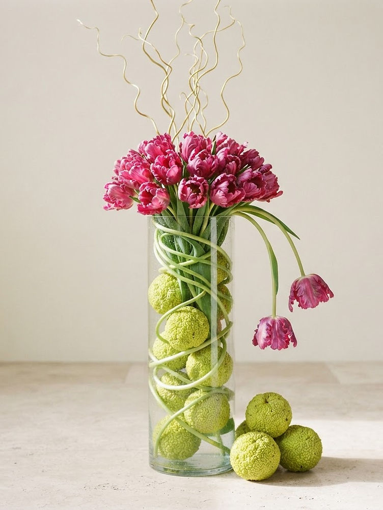 The Parrot Tulip Study — Still Life · Atelier