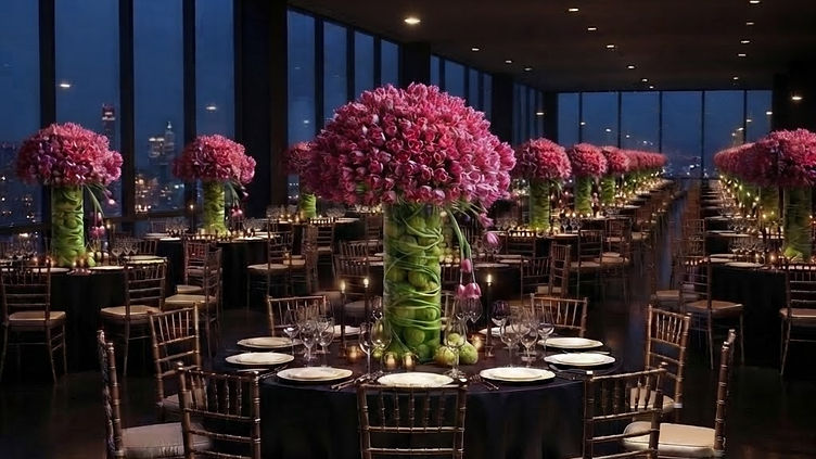 The Sea of Tables — Corporate Gala · Penthouse Ballroom