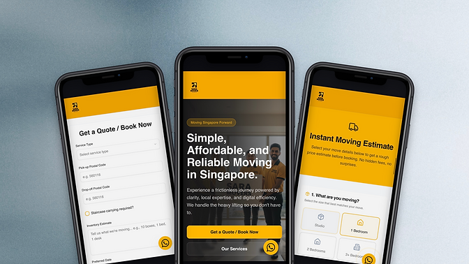 Sara Movers — desktop