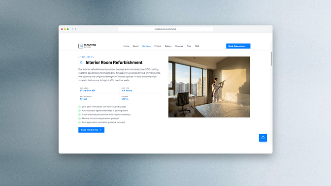 RS Painting — booking