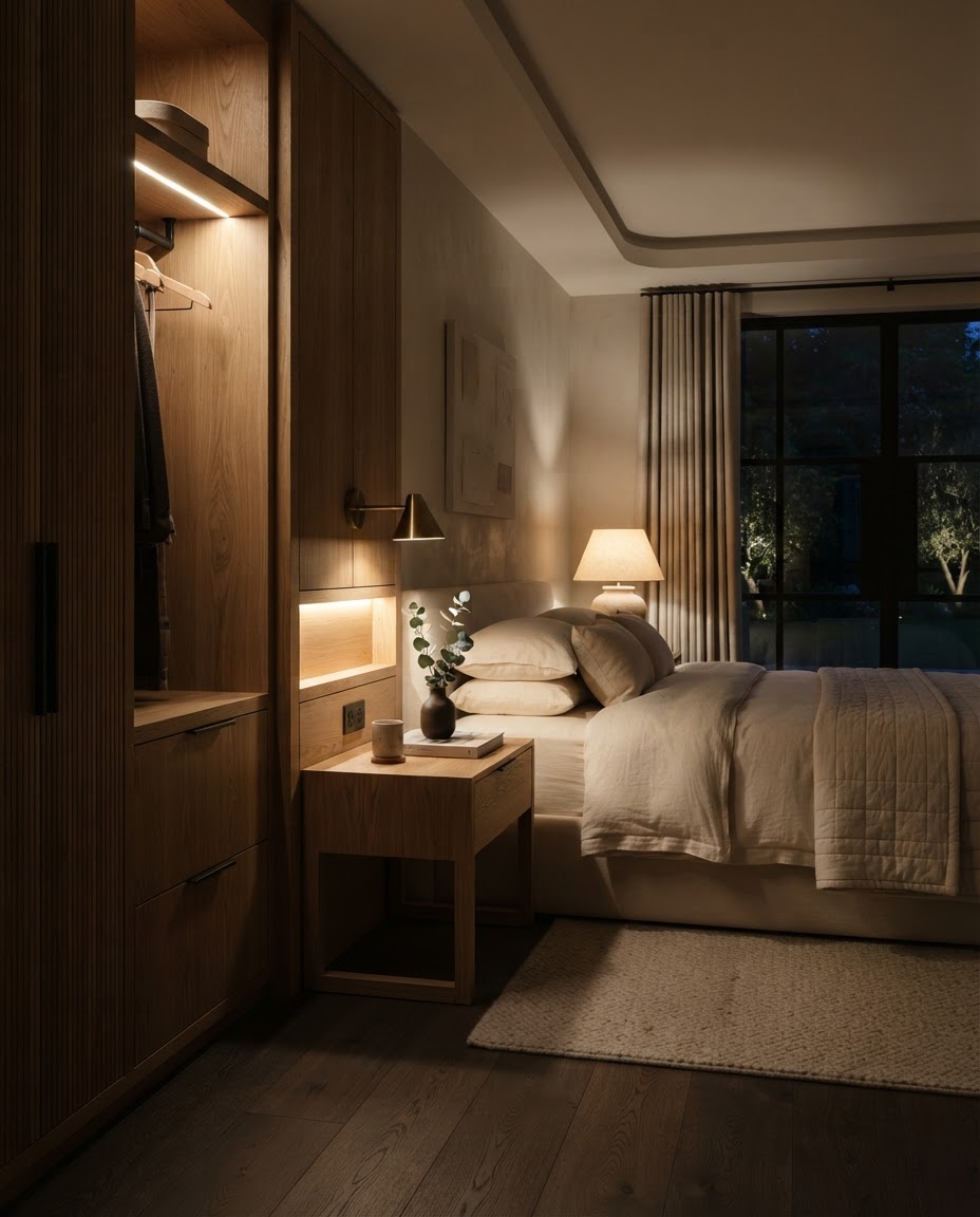 Quarto planejado sob medida — T2 Marcenaria