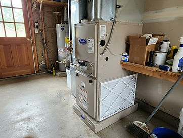 HVAC before-and-after service illustration — after