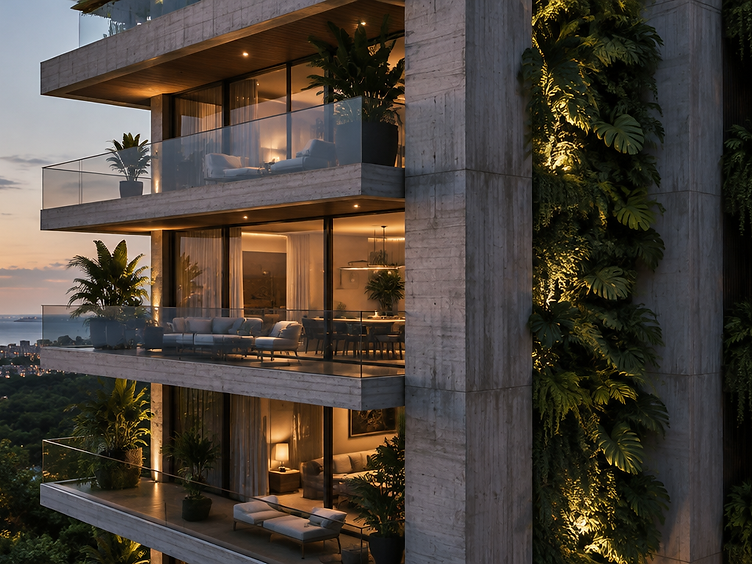 One Chuan Grove developer architectural facade