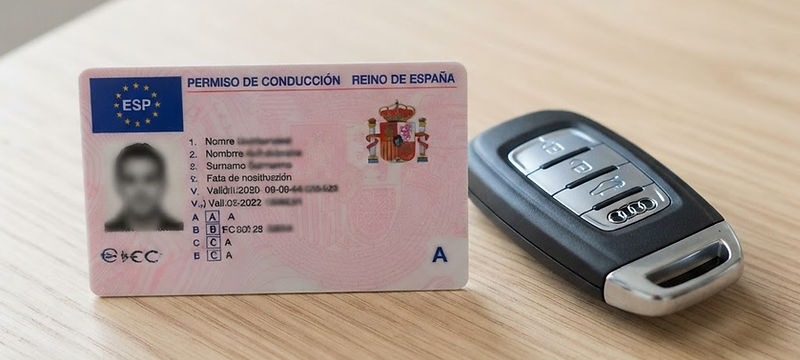 Canje de permiso de conducir