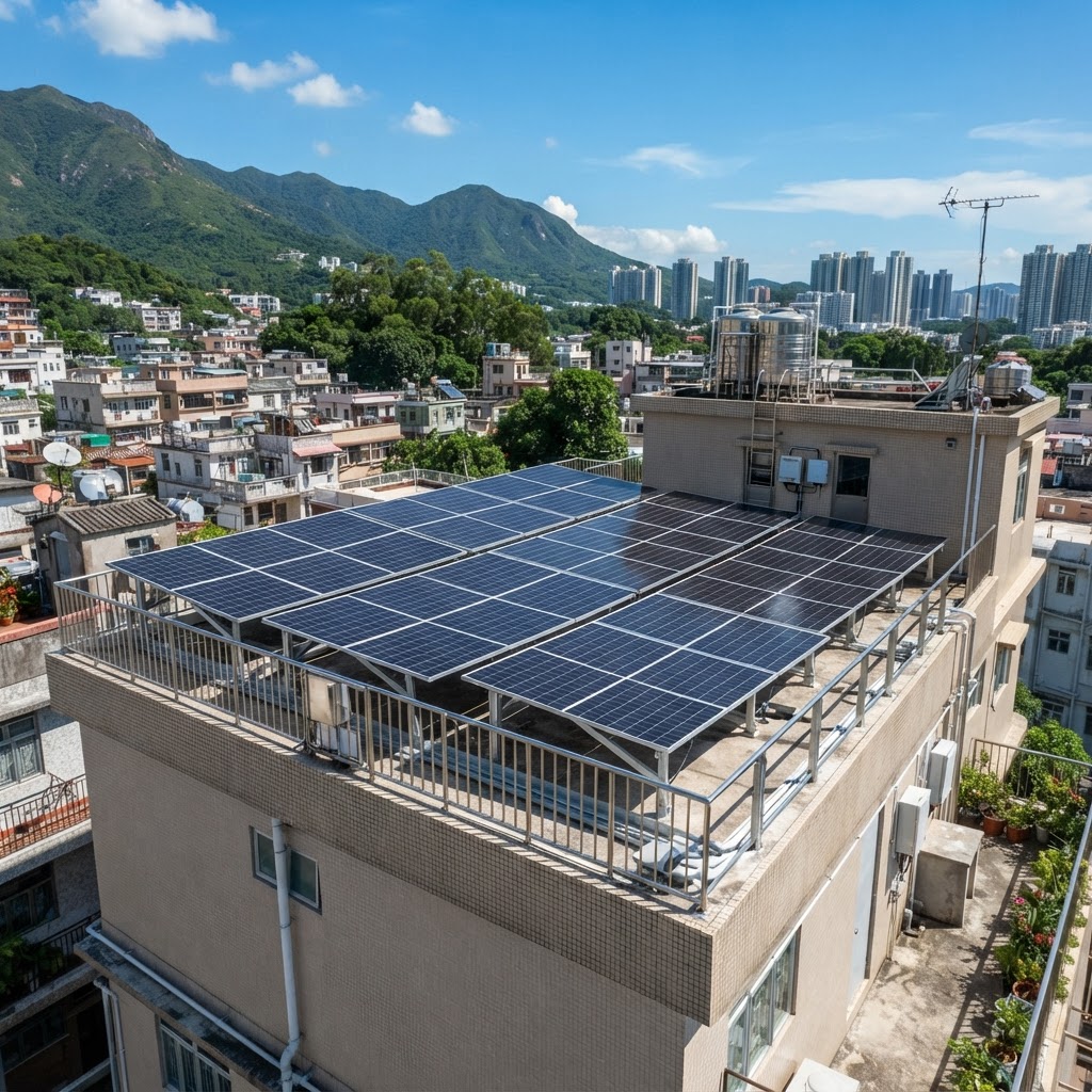 太陽能光伏板系統 - 國華鋁鋼工程