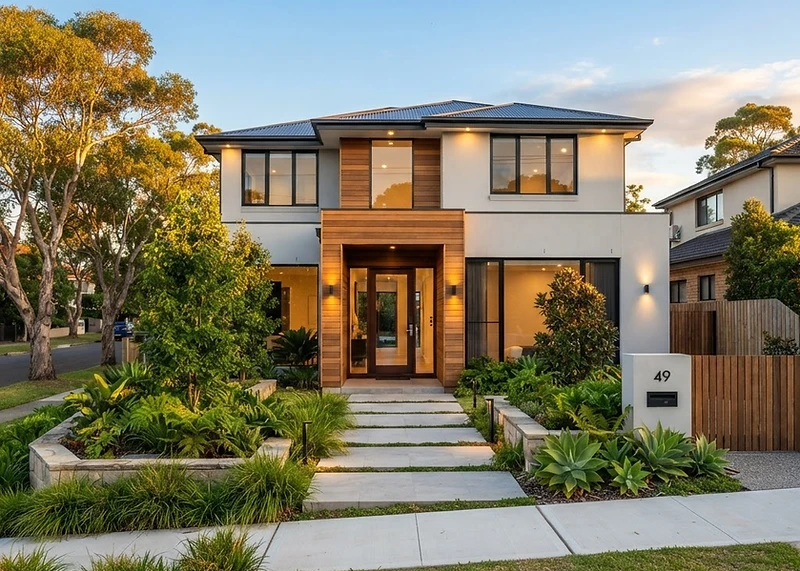 Residential facade renovation in Sydney