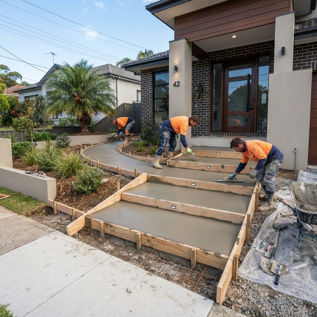 Concreting & Front Paths
