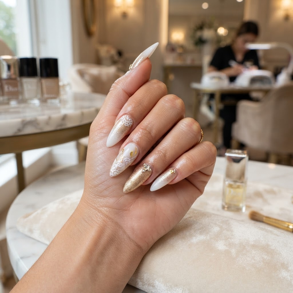 Acrylic Extensions - Móng dài hoàn hảo tại Monkseaton Nail Bar & Beauty
